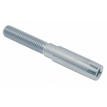 Mini-Terminal mit Rechtsgewinde 5 mm/M8 Edelstahl-316 (A4)