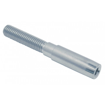 Mini-Terminal mit Linksgewinde 2 mm/M5L Edelstahl-316 (A4)