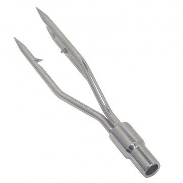 Harpunenspitze Delta Dreizack 110 mm M6 Edelstahl-316 (A4)
