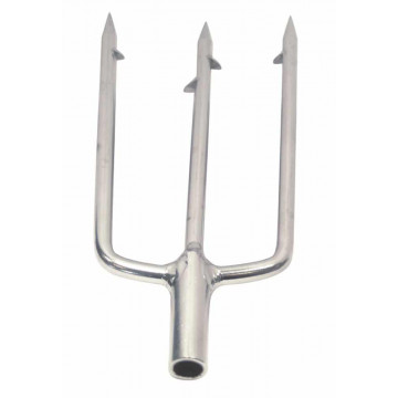 Harpunenspitze Dreizack 125 mm M6 Edelstahl-316 (A4)