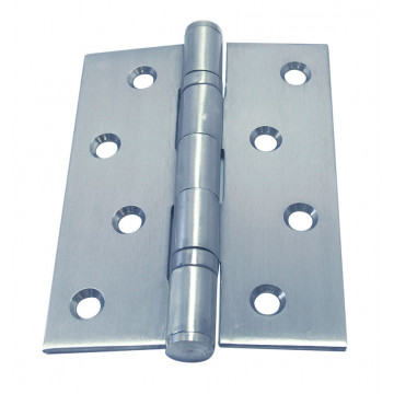 Scharnier schwere Ausführung 75 x 100 mm Edelstahl-304 (A2)