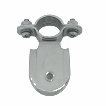 Reffleinenrolle für Relingsstütze 25 mm für Rohr 25 mm fest Edelstahl-304 (A2)