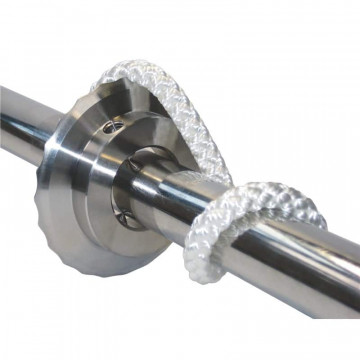 Tau-/Seilschneider für Antriebswelle 79 mm für Welle 35 mm Edelstahl-316 (A4)