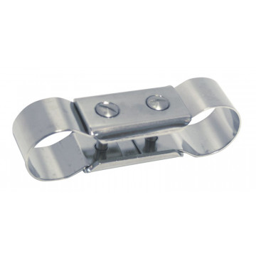 Haltegriffverbinder Doppelschelle für Rohr 22 mm Edelstahl-304 (A2)