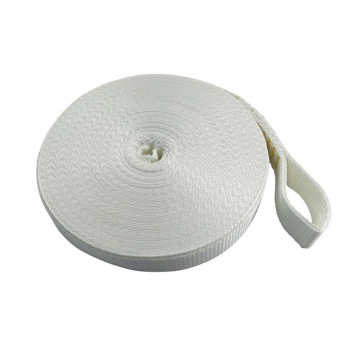 Gurt für Ankergurtbandrolle 35 mm weiß (50m) PES