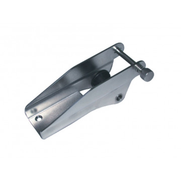 Ankerrolle mit Querbolzen 250 x 60 mm Edelstahl-304 (A2)