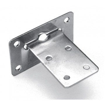 Tischplattenhalter einsteckbar 85 x 55 x 75 mm Edelstahl-304 (A2)