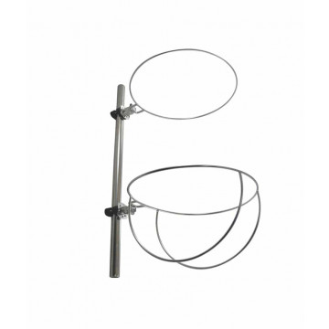 Fenderhalter mit Wirbel klappbar Fender max. 200 mm Edelstahl-304 (A2)
