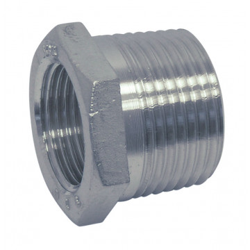 Reduzierstück mit Innen-/Außengewinde 1" - 3/4" Edelstahl-316 (A4)