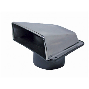 Lüfterhaube 130 x 147 x 48 mm Edelstahl-316 (A4)
