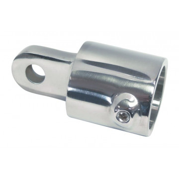 Rohrendkappe verstärkt für Rohr 25 mm Edelstahl-316 (A4)