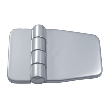 Scharnier mit Abdeckung 57 x 37 mm Edelstahl-316 (A4)