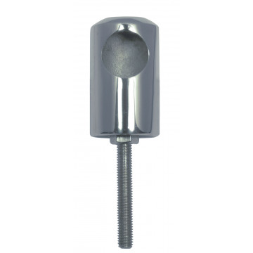 Handlaufendstück mit Gewinde M8 x 55 mm für Rohr 22 mm Edelstahl-316 (A4)