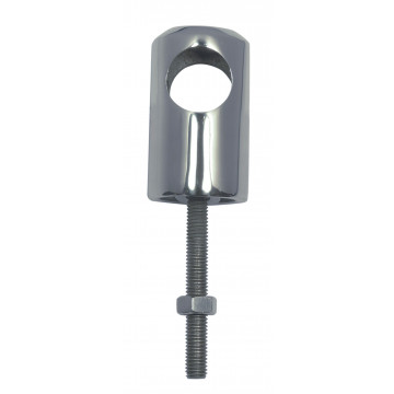 Handlaufdurchlass mit Gewinde M8 x 55 mm für Rohr 22 mm Edelstahl-316 (A4)