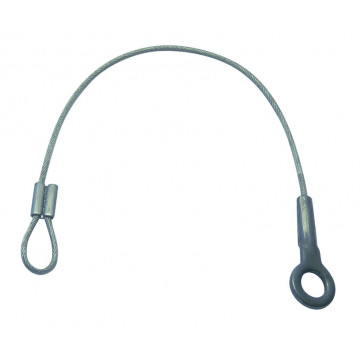 Sicherungsseil PVC ummantelt A2/PVC 145 mm Edelstahl-304 (A2)
