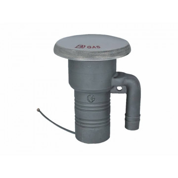 Einfüllstutzen mit Deckelentlüftung 1 1/2" WATER Edelstahl-316 (A4)