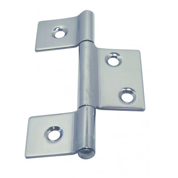 Scharnier mit 3 Flügeln 85 x 60 mm Edelstahl-304 (A2)