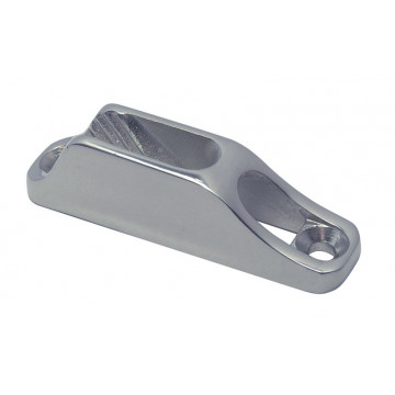 Tauklemme mit Leitöse 55 x 15 mm für Seil 4-6 mm Edelstahl-316 (A4)