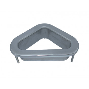 Klüse dreieckig 180 mm M6 x 50 mm Edelstahl-316 (A4)