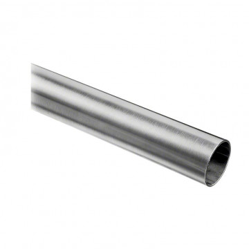 Edelstahlrohr 14 x 2,0 mm Edelstahl-304 (A2) K320 geschliffen