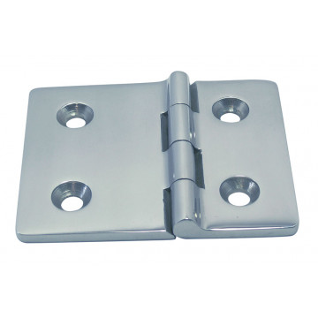 Scharnier 80 x 65 mm Edelstahl-316 (A4)