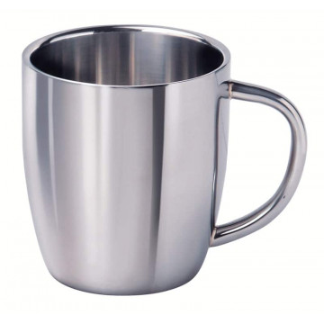 Cappuccino Becher hochglanzpoliert 15-1 doppelwandig 0,3L Cappuccino Becher hochglanzpoliert 15-1 doppelwandig 0,3L