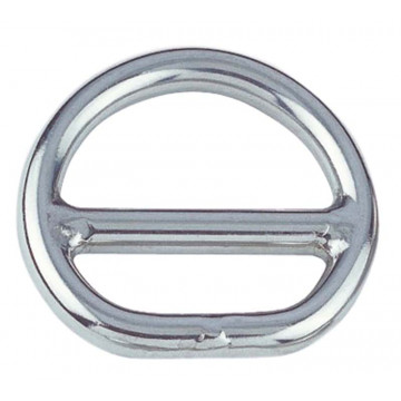 Ring mit Doppelsteg 6 x 40 mm Edelstahl-316 (A4)