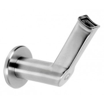 Handlaufträgerrohr Ø 42,4 mm Edelstahl matt poliert Modell 9320