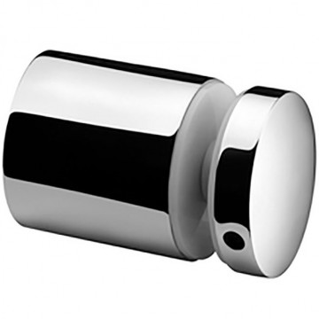 Glasadapter verstellbar 50 mm flach Länge 50 mm Edelstahl poliert Modell 0749