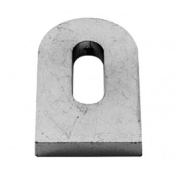 Anschweißlasche 50 x 30 x 6 mm, Edelstahl