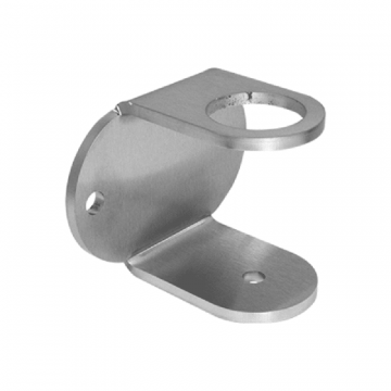 Maueranker für Rohr 42,4 mm Edelstahl matt geschliffen