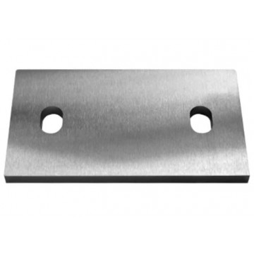 Verankerungsplatte 140 x 80 x 8 mm Edelstahl matt geschliffen