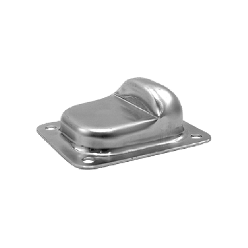 Anlaufschuh klein 120 x 100 x 2 mm, Edelstahl