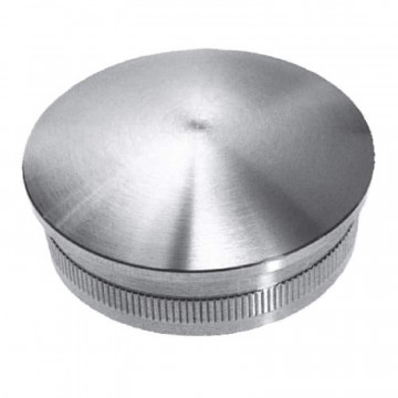 Endkappe für Rohr 25,0 x 2,0 mm, Edelstahl