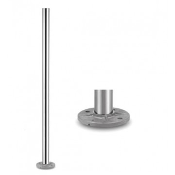 Baluster 42,4 x 2,0 mm, H=970 mm, Modell 0914, Edelstahl, glänzend