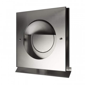 Design-Giebelhaube mit Rückschlagklappe PREMIUM LINE KAPPA Ø 150 mm Edelstahl