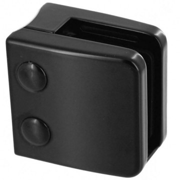 Glasklemmrohr Ø 48,3 mm Zinklegierung schwarz Modell 2600