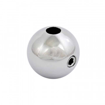 Kugel-Klemmstopper poliert 3 mm M4 15 mm Edelstahl-316 (A4)