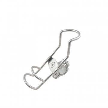 Angelrutenhalter für Reling leichte Ausführung 190 mm Edelstahl-316 (A4)