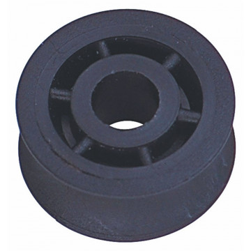 Sprenger Seilrolle mit Gleitlager für Seil 10 mm Bohrung 8,2 mm Kunststoff