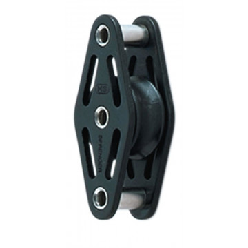 Sprenger Liegeblock mit Gleitlager Alu/Kunststoff für Seil 12 mm Aluminium