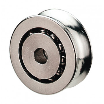 Sprenger Seilrolle mit Kugellager für Seil 8 mm Bohrung 5 mm Edelstahl-304 (A2)
