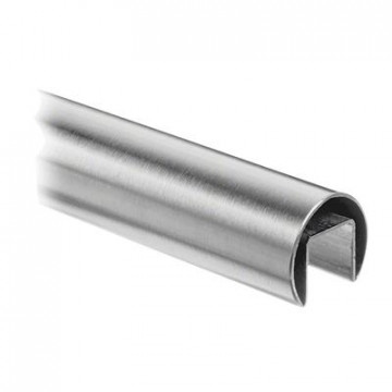 Glasrahmenrohr 30 x 1,5 mm Edelstahl-304 (A2) matt geschliffen