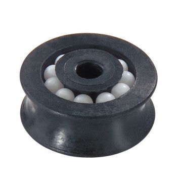 Sprenger Seilrolle mit Kugellager für Seil 8 mm Bohrung 6 mm Kunststoff
