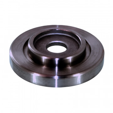 Rosettenrohr 42,4 x 2,6 mm Edelstahl anthrazitgrau Modell 5506