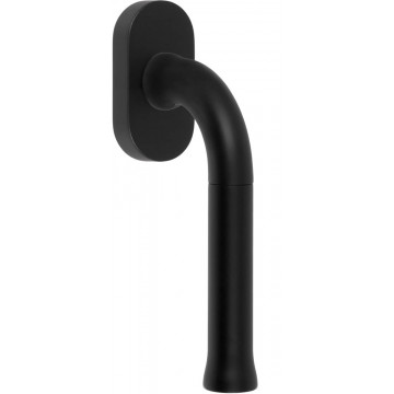 Draaikiepgarnituur Edward van Vliet NOUR EV101-DK-O niet afsluitbaar mat zwart