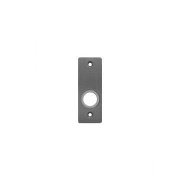 Griffplatte massiv Schraubenabstand 67 mm matt poliert Edelstahl