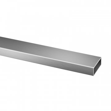 Vierkantrohr 60 x 30 x 2 mm Edelstahl-304 (A2) blank
