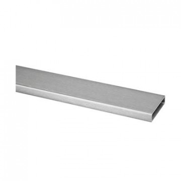 Vierkantrohr 50 x 10 x 1,5 mm Edelstahl-304 (A2) blank