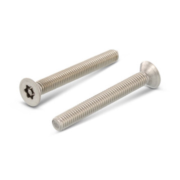 Senkkopf-Sicherheitsschrauben mit ISR + Pin Art. 9123 A2 M5X30 TX-PIN 25 (100 Stück) Senkkopf-Sicherheitsschrauben mit ISR + Pin Art. 9123 A2 M5X30 TX-PIN 25 (100 Stück)